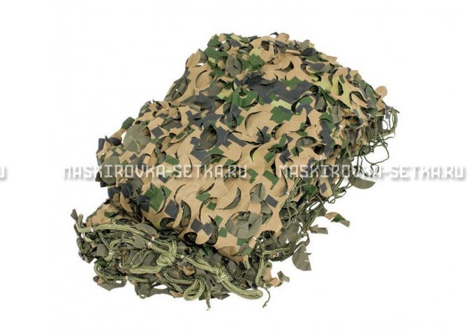 Массеть Camosystems Пейзаж-Профи Лес 3D 1,8х6 м  – купить по цене 7700 руб. в интернет-магазине в городе Набережные Челны картинка 1