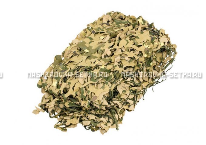 Массеть Camosystems Пейзаж-Профи Милитари 3D 1,8х6 м  – купить по цене 7700 руб. в интернет-магазине в городе Набережные Челны картинка 1