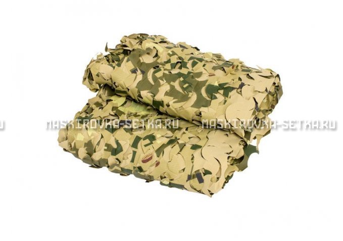 Сетка Camosystems Пейзаж Милитари 3D 2,4х3 м  – купить по цене 3100 руб. в интернет-магазине в городе Набережные Челны картинка 1