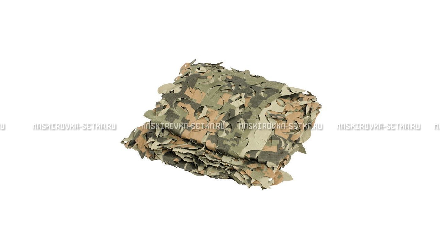 Сетка Camosystems Пейзаж Полынь 3D 2,4х3 м  – купить по цене 3100 руб. в интернет-магазине в городе Набережные Челны картинка 6