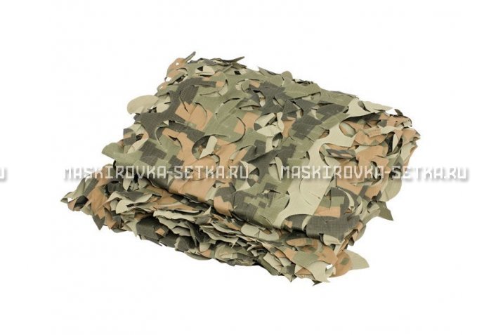 Сетка Camosystems Пейзаж Полынь 3D 2,4х3 м  – купить по цене 3100 руб. в интернет-магазине в городе Набережные Челны картинка 1