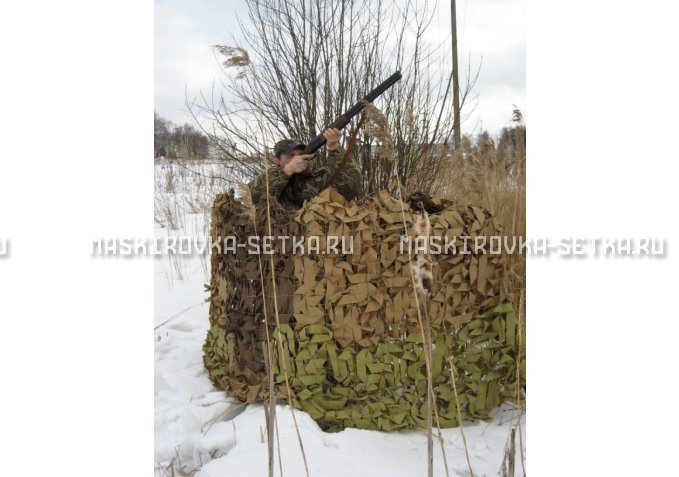 Маскировочная сеть МКТ-2П Поле 3х6 м – купить по цене 4700 руб. в интернет-магазине в городе Набережные Челны картинка 8