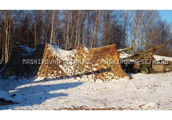 Маскировочная сеть МКТ-2П Поле 3х6 м – купить по цене 4700 руб. в интернет-магазине в городе Набережные Челны картинка 7