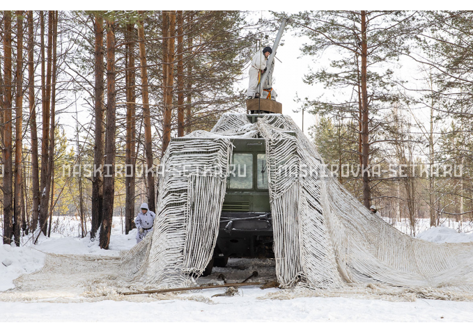 Маскировочный комплект МКТ-2С Снег 9х12 м без АП – купить по цене 29500 руб. в интернет-магазине в городе Набережные Челны картинка 3