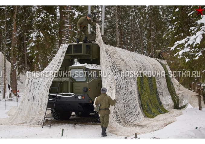 Маскировочный комплект МКТ-2С Снег 9х12 м без АП – купить по цене 29500 руб. в интернет-магазине в городе Набережные Челны картинка 8
