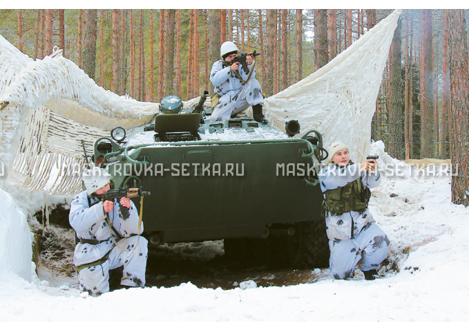 Маскировочный комплект МКТ-2С Снег 9х12 м без АП – купить по цене 29500 руб. в интернет-магазине в городе Набережные Челны картинка 6